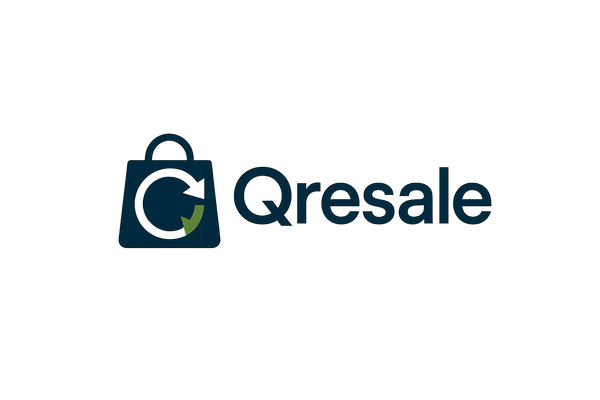 Uzrasas Qresale, su grazesniu sriftu, ir atitinkamu paveiksleliu priekyje, kas butu susije su prekyb